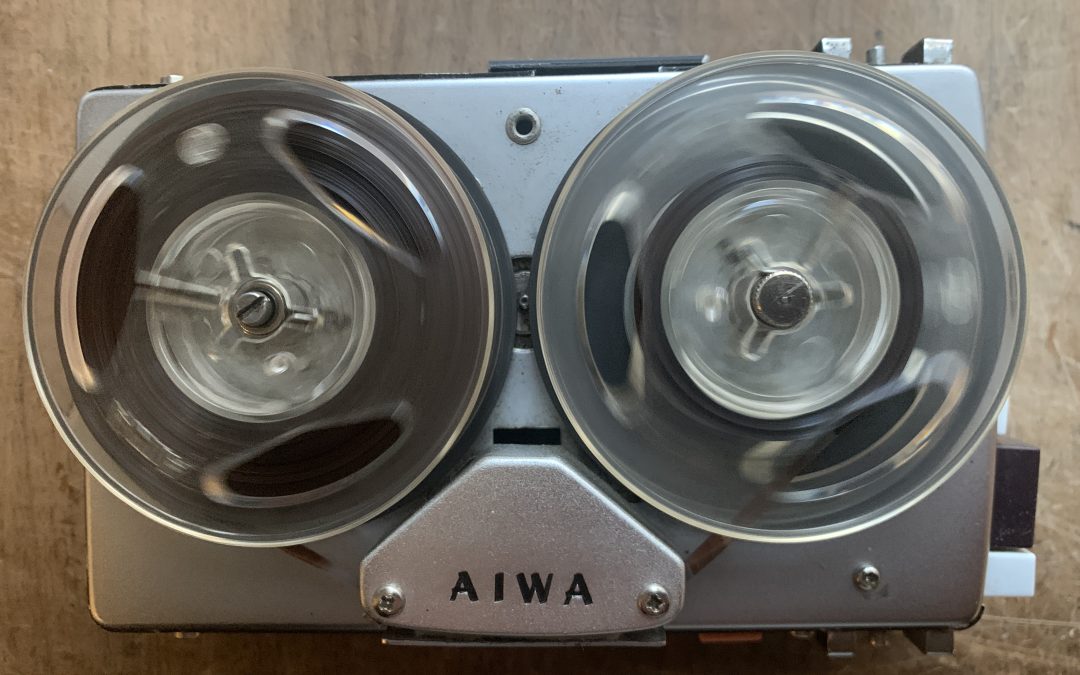 1964 Aiwa Portable Tape Recorder TP-60R