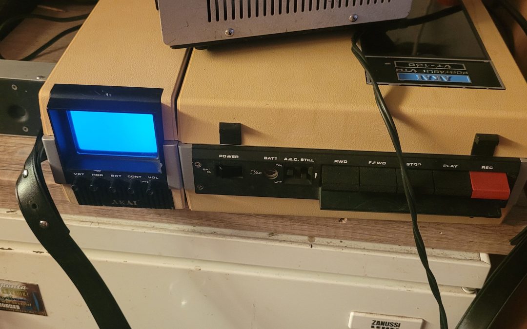 1971 Akai Portable Video Tape Recorder VT-120