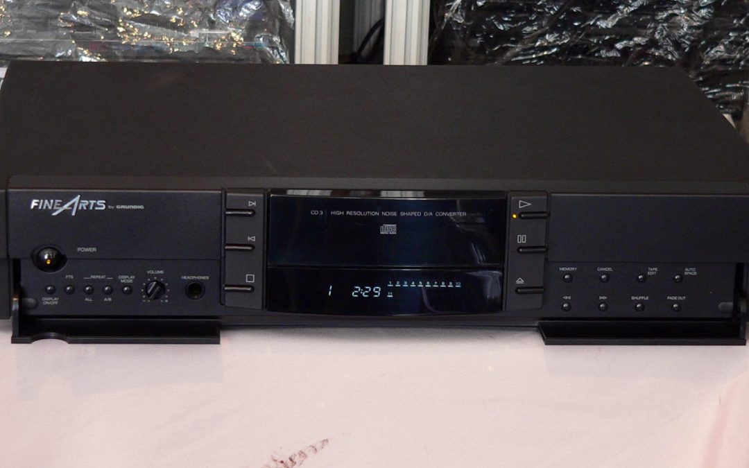 1993 Grundig Fine Arts High Resolution Noise Shaped D/A Converter CD 3