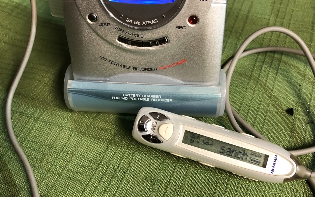 2000 Sharp MD Portable Recorder MD-MT866